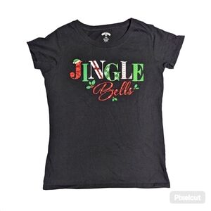 Holiday Time Short Sleeve 100% Cotton Christmas Tee. Size: Medium